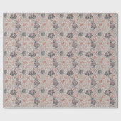William Morris Grafton Botanische Kunst Design Cadeaupapier (Vlak)