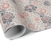 William Morris Grafton Botanische Kunst Design Cadeaupapier (Rol Hoek)