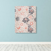 William Morris Grafton Botanische Kunst Design Canvas Afdruk (Insitu (Houten vloer))