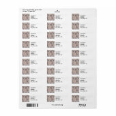 William Morris Grafton Botanische Kunst Design Etiket (Full Sheet)