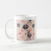 William Morris Grafton Botanische Kunst Design Koffiemok (Links)