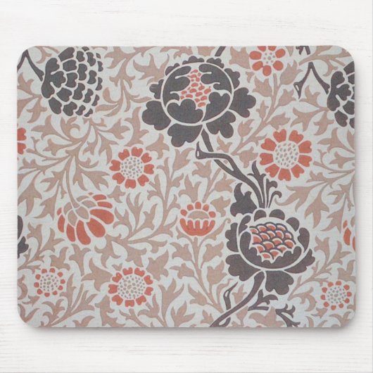 William Morris Grafton Botanische Kunst Design Muismat (Voorkant)