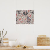 William Morris Grafton Botanische Kunst Design Poster (Keuken)