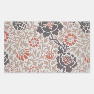 William Morris Grafton Botanische Kunst Design Rechthoekige Sticker