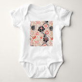 William Morris Grafton Botanische Kunst Design Romper (Voorkant)