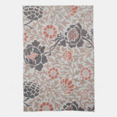 William Morris Grafton Botanische Kunst Design Theedoek (Verticaal)