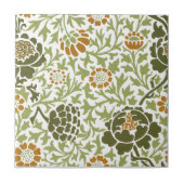 William Morris Grafton Floral Pattern Tegeltje (Voorkant)