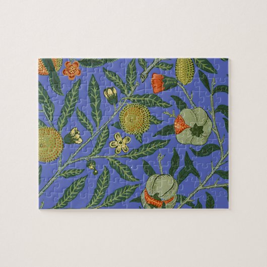 William Morris Granaatappel Behang Legpuzzel (Horizontaal)