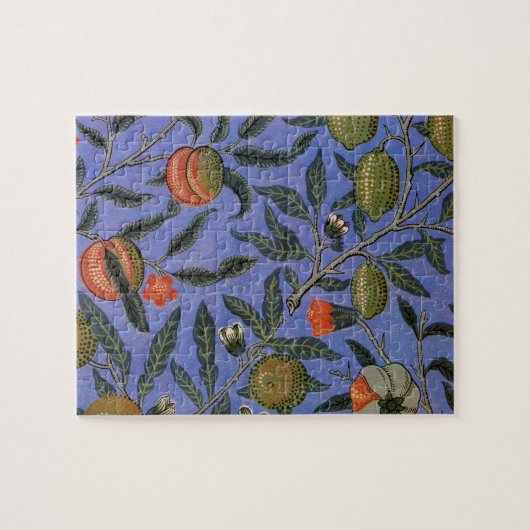 William Morris Granaatappel Behang Legpuzzel (Horizontaal)