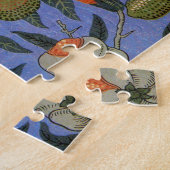 William Morris Granaatappel Behang Legpuzzel (Zijkant)