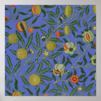 William Morris Granaatappel Behang