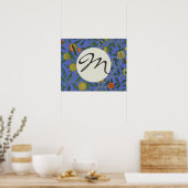William Morris Granaatappel Behang Poster (Keuken)
