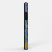 William Morris Granaatappel Blauw Kleurrijk Behang Case-Mate iPhone Case (Achterkant/rechts)