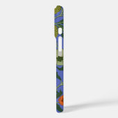 William Morris Granaatappel Blauw Kleurrijk Behang Case-Mate iPhone Case (Achterkant / Links)