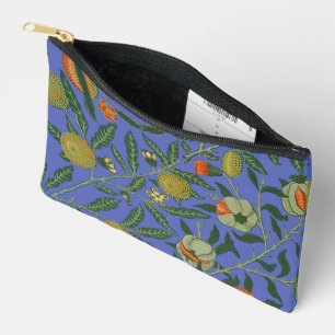 William Morris Granaatappel Blauw Kleurrijk Behang Etui