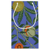 William Morris Granaatappel Blauw Kleurrijk Behang Klein Cadeauzakje (Achterkant)