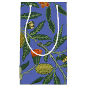 William Morris Granaatappel Blauw Kleurrijk Behang Klein Cadeauzakje (Voorkant)