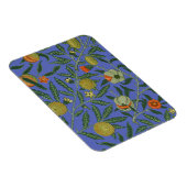 William Morris Granaatappel Blauw Kleurrijk Behang Magneet (Rechterzijde)