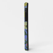 William Morris Granaatappel Blauwe Kleurrijke Beha Case-Mate iPhone Case (Achterkant/links)