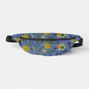 William Morris Granaatappel Blauwe Kleurrijke Beha Heuptasje