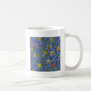 William Morris Granaatappel Blauwe Kleurrijke Beha Koffiemok