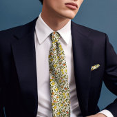 William Morris Granaatappel Citroenen Gele Vruchte Stropdas