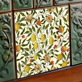 William Morris Granaatappel Citroenen Patroon Tegeltje