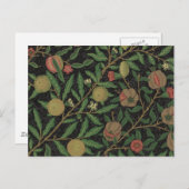 William Morris Granaatappel Classic Fruit Briefkaart (Voorkant / Achterkant)