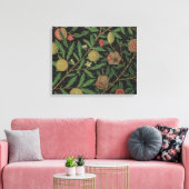 William Morris Granaatappel Classic Fruit Canvas Afdruk (Insitu (Woonkamer))