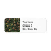 William Morris Granaatappel Classic Fruit Etiket (Voorkant)