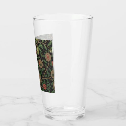 William Morris Granaatappel Classic Fruit Glas (Links)