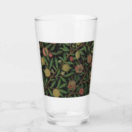 William Morris Granaatappel Classic Fruit Glas (Voorkant)