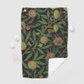 William Morris Granaatappel Classic Fruit Golfhanddoek (Insitu)
