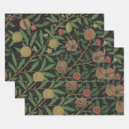 William Morris Granaatappel Classic Fruit Inpakpapier Vel