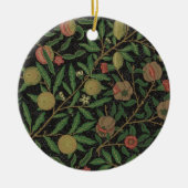 William Morris Granaatappel Classic Fruit Keramisch Ornament (Voorkant)