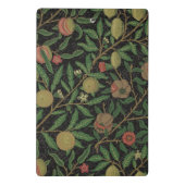 William Morris Granaatappel Classic Fruit Mini Klembord (Achterkant)