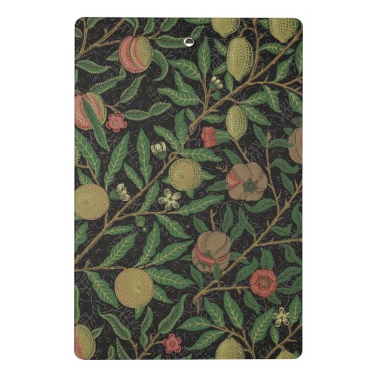 William Morris Granaatappel Classic Fruit Mini Klembord (Achterkant)