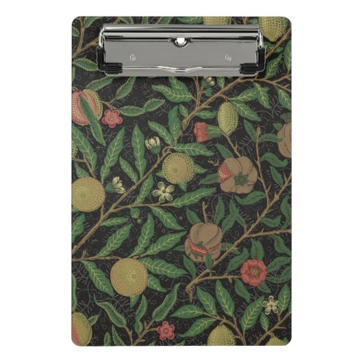 William Morris Granaatappel Classic Fruit Mini Klembord (Voorkant)