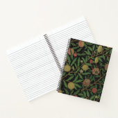 William Morris Granaatappel Classic Fruit Notitieboek (Binnen)