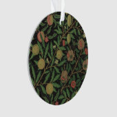 William Morris Granaatappel Classic Fruit Ornament (voorkant)