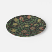 William Morris Granaatappel Classic Fruit Papieren Bordje (Gekanteld)