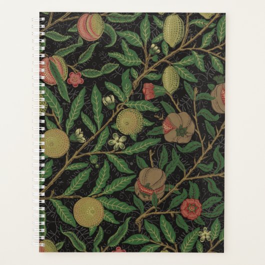 William Morris Granaatappel Classic Fruit Planner (Voorkant)