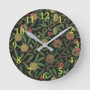 William Morris Granaatappel Classic Fruit Ronde Klok
