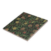 William Morris Granaatappel Classic Fruit Tegeltje (Zijkant)