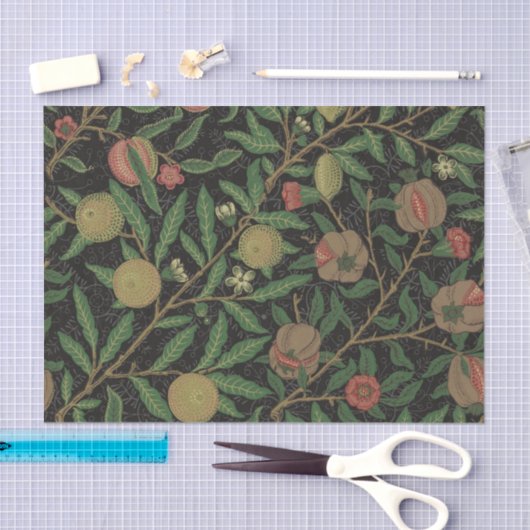 William Morris Granaatappel Classic Fruit Tissuepapier (Craft)