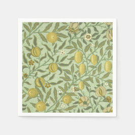 William Morris Granaatappel Fruit Design Servetten