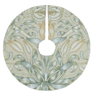 William Morris Granaatappel Patroon Antiek Lelie Kerstboom Rok