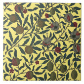 William Morris  Granaatappel Pattern Tegel Tegeltje (Voorkant)