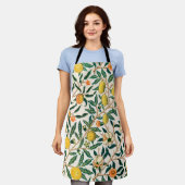 William Morris Granaatappel Vintage Schort (Gedragen)