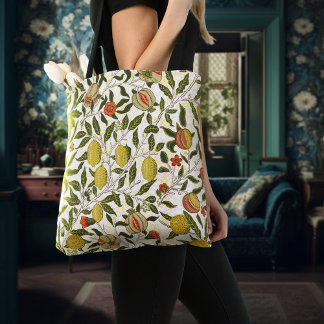 William Morris Granaatappels Citroenen Gele Vrucht Tote Bag